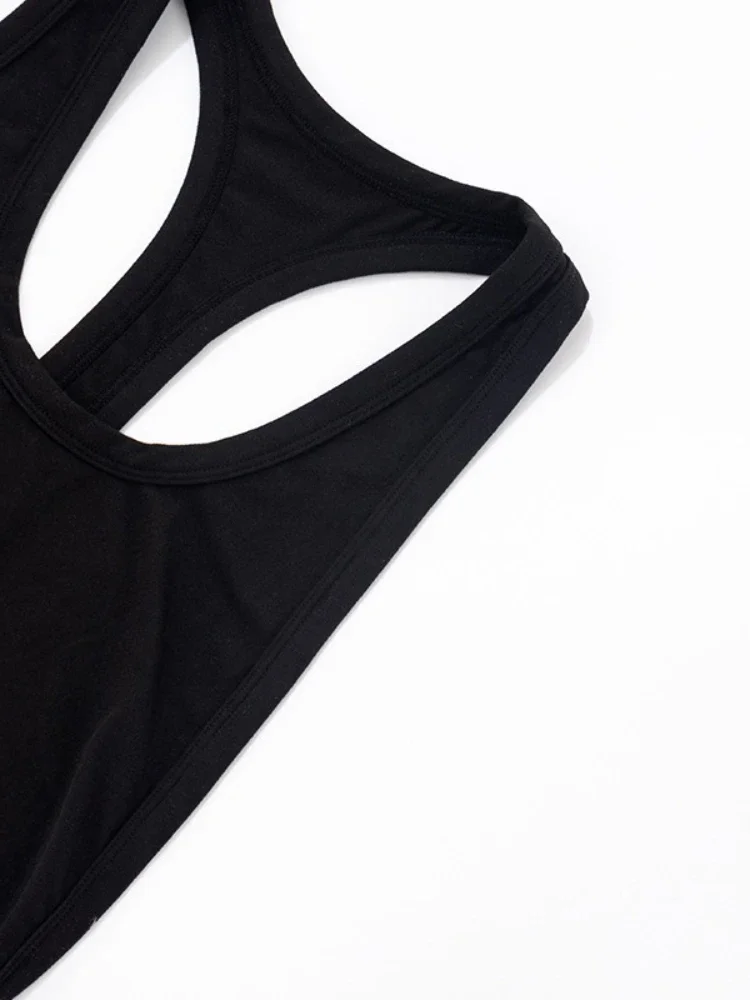 Damska Sukienka Bez Rękawów z Odkrytymi Plecami, Czarna, na Imprezę, do Klubu, Seksowna, z Wycięciami, Podkreślająca Biodra, Mini, Wakacyjna, Lato 2025