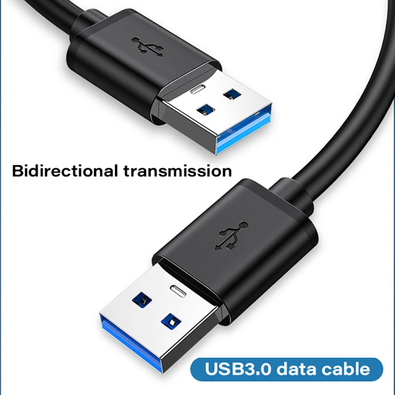 USB 3.0 to USB 3.0 Extension Cable 5Gbps USB A Male to Male Fast Data Transmission For Hard Drive Smart TV USB3.0 Extension Cord