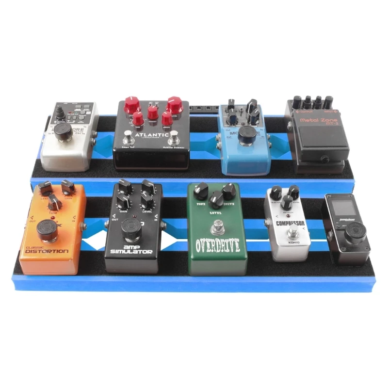 Stable Practical Effects Bracket Portable Guitar Effect Pedal Board Enduring