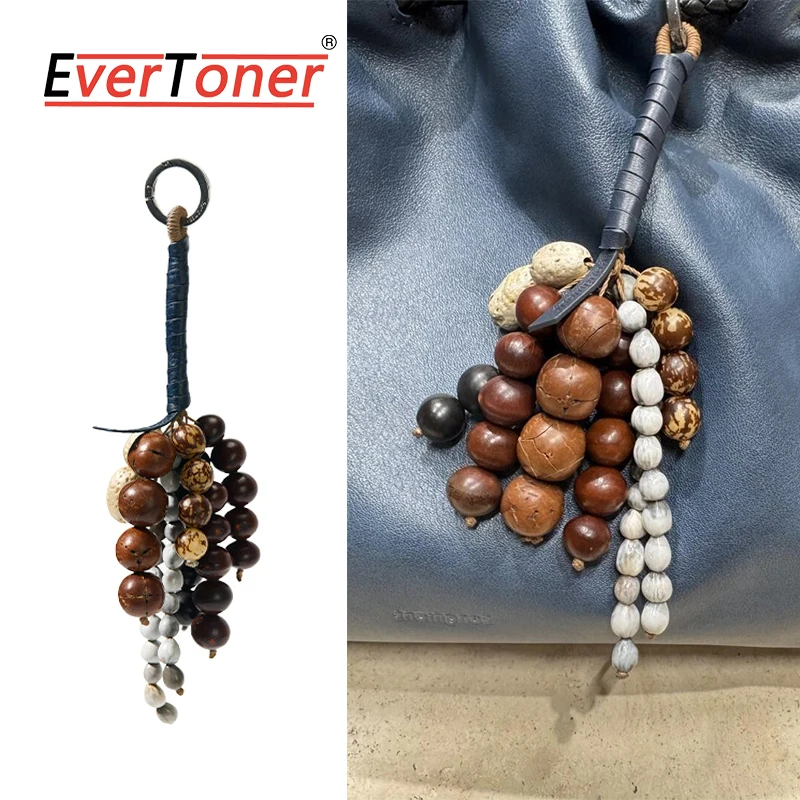 

EverToner модная веревочная сумка, автомобильный брелок Lucky Bodhi, рюкзак с подвеской из бисера, брелок для женщин, очаровательные украшения