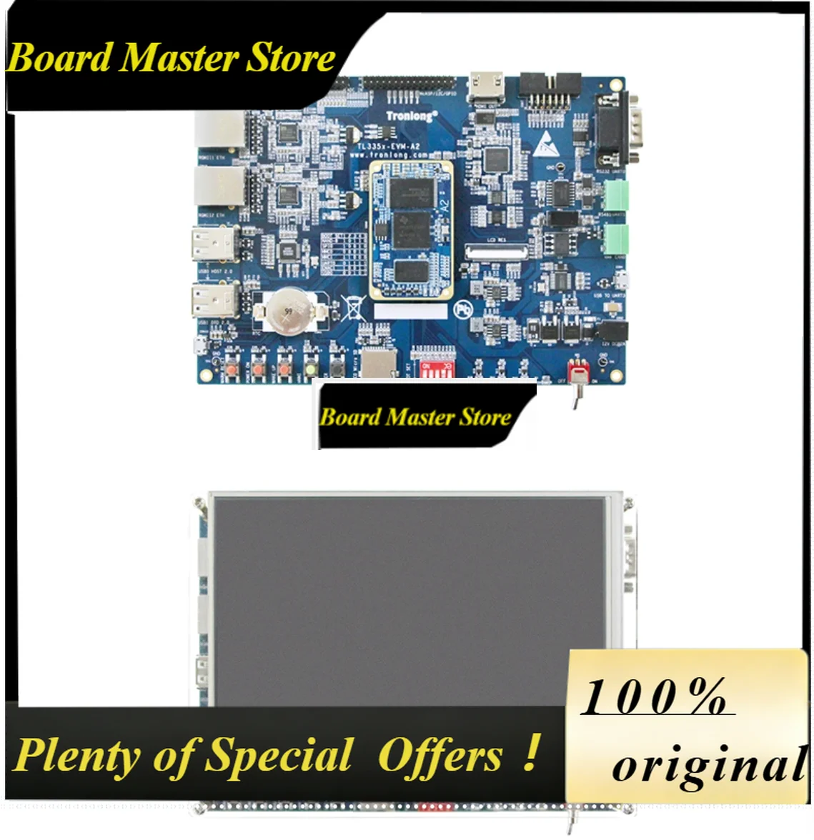 BoMaSChualon AM335x Development Board With TI AM3352/54/58/59 Cortex-A8 ARM RT-Linux