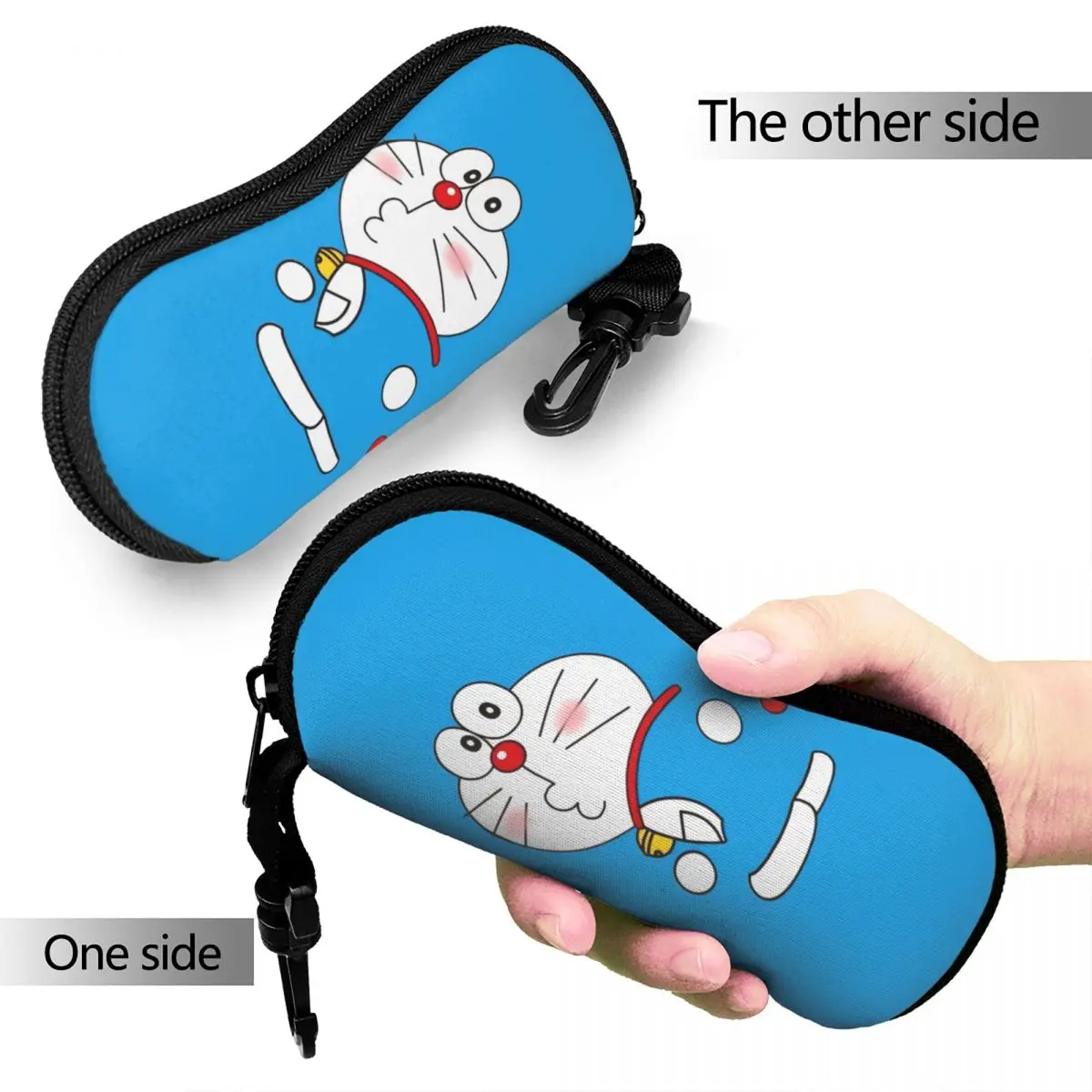 Doraemons Blue Cats Cat Glasses Case Girl Waterproof Sunglasses Storage Box Ultra Eyewear Container