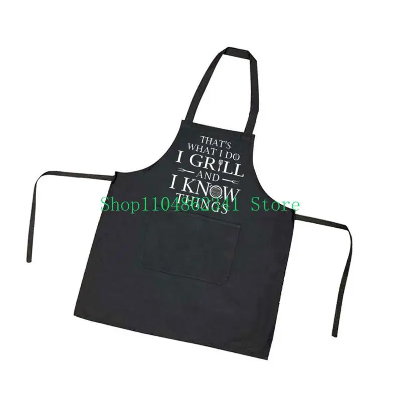 5asd Adjustable Bib Apron Kitchen Cooking Aprons Unisex Black Aprons Chefs Aprons Gift