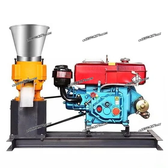 Diesel Engine Feed Granulator Grass Feed Granulator Corn Straw Granulator