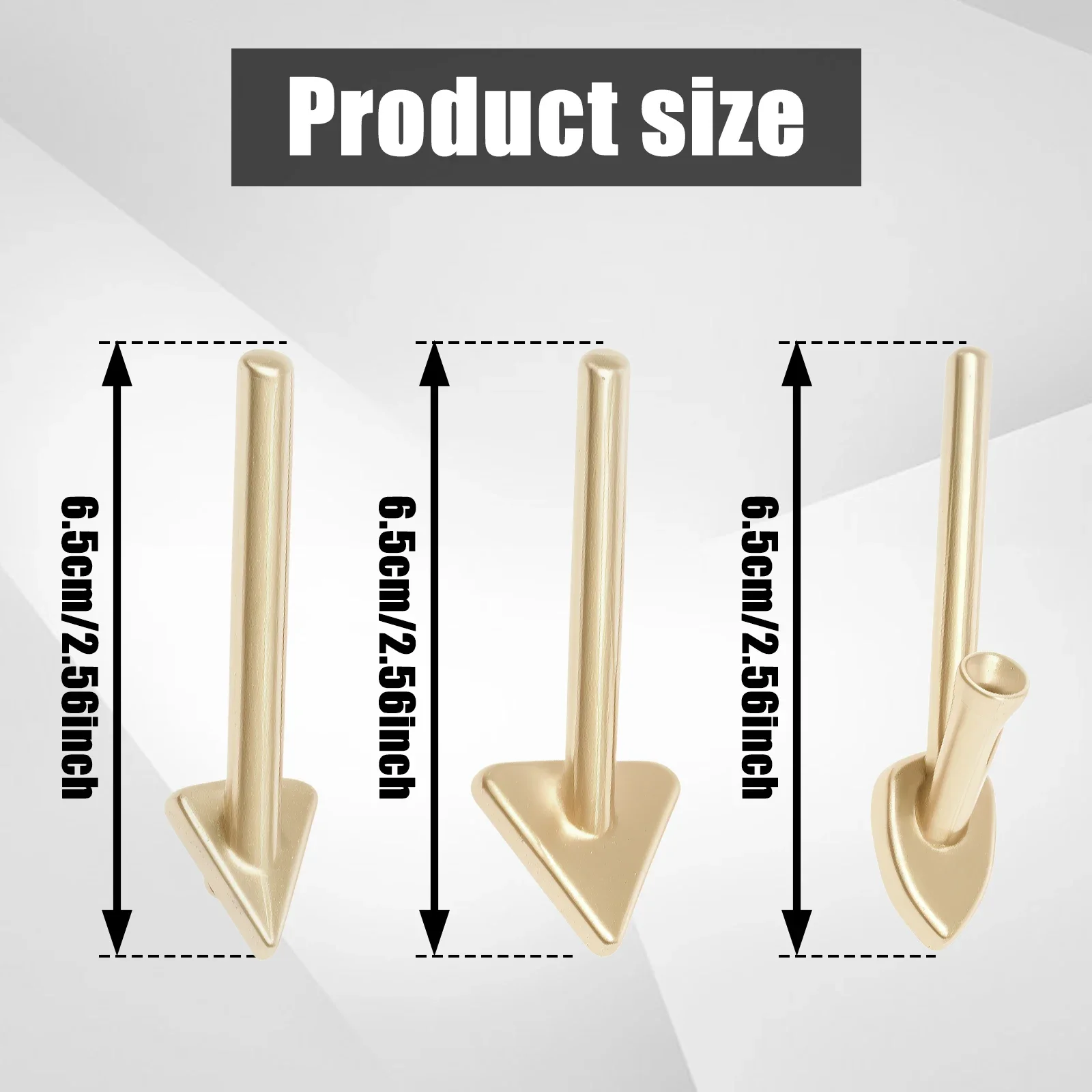 10Pcs Triangular Smoothing Head Welding Tips Replacement Tip Plastic Welding Boot for Soldering Repair Auto Bumper