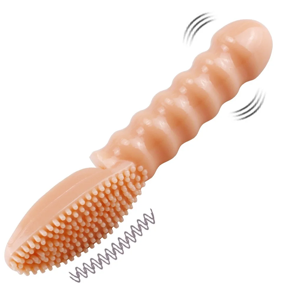 Finger Vibrators Clitoris Anal Stimulation Sex Toys For Woman Brush Vibrating Finger Sleeve G Spot Massager Adult Sex Product