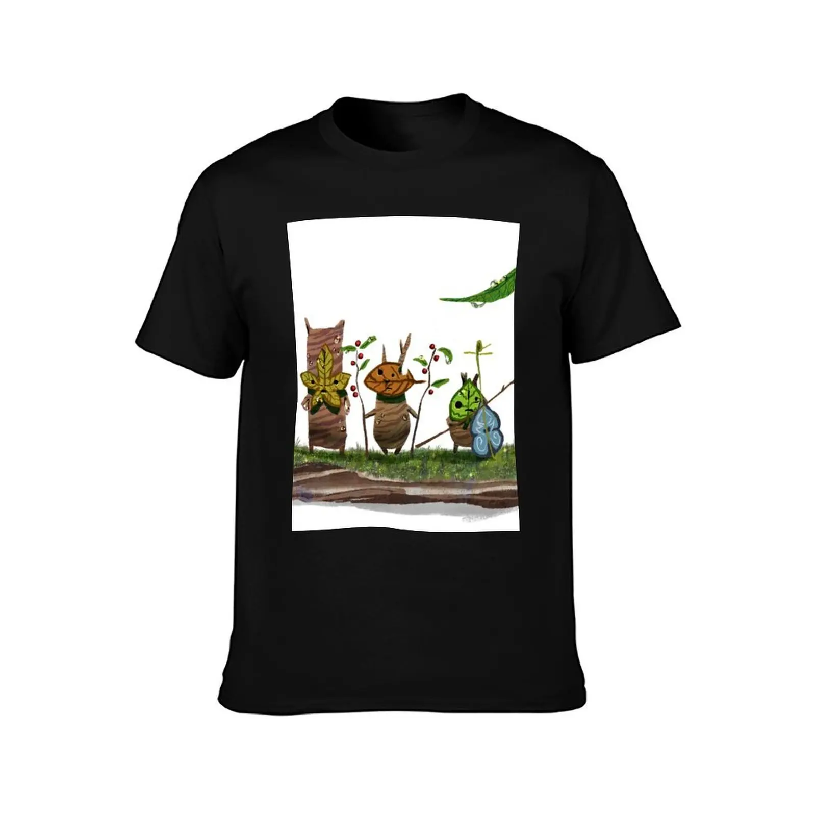 plant spirits T-Shirt Sporty Casual Quick Dry T-Shirt