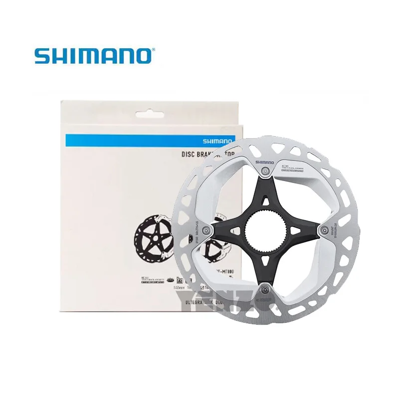 Shimano RT-M800-S 160mm Disc Brake Rotor Ice Tech Centre-Lock With Lockring Ultegra GRX Deore XT E-Bike Rated