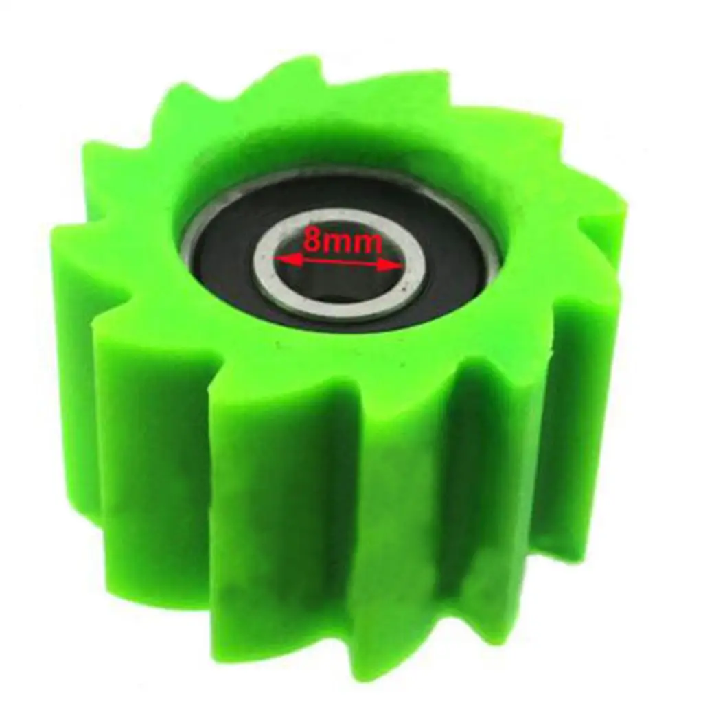 Chain Roller Slider Guide Wheel Plastic Motorcycle Chain Alignment Tool for Safe Riding for Kawasaki KX250F KX450F Dirt Bike