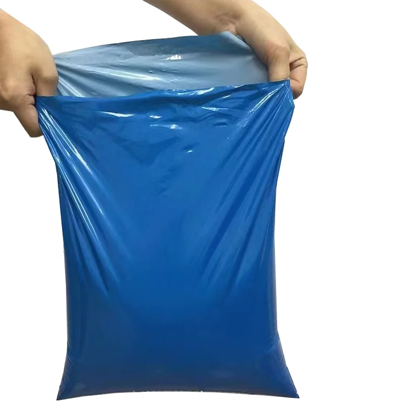 Blue Courier Bag Envelope Packaging Delivery Bag Waterproof Self Adhesive Seal Pouch Mailing Bags Plastic Transport Bag