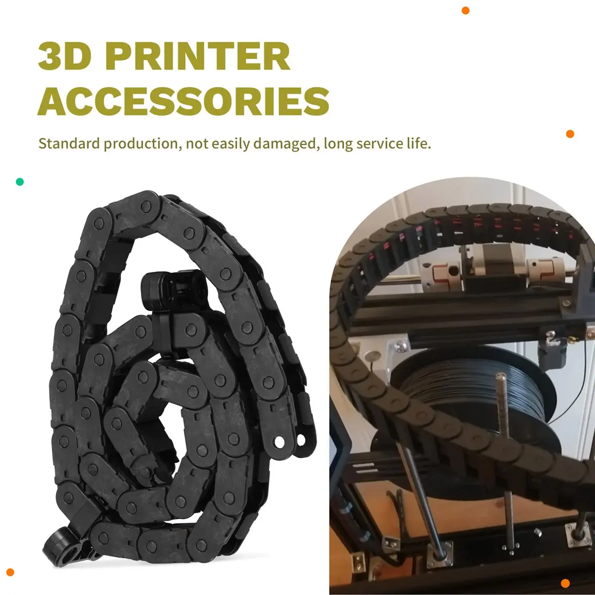 DT81 Cable Chain for Bambu H2C H2D Series for Bambu Lab 3D Printer,3D Printer Accessories