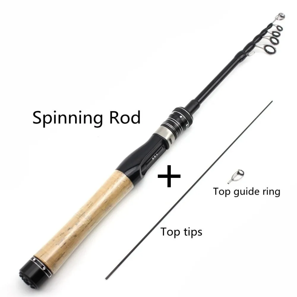 

1.68m Length Ultra Light Fishing Rod 1.8m Length UL Power Spinning Rod 1-5g Lure Weight 1.98m Length Telescopic Fishing Rod