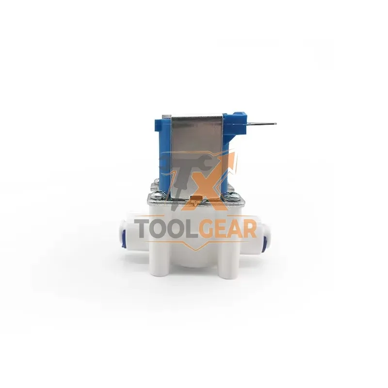 2026China*Factory* 12V Direct Acting Plastic Inlet Water Valve Water Solenoid Valve for RO Water System
