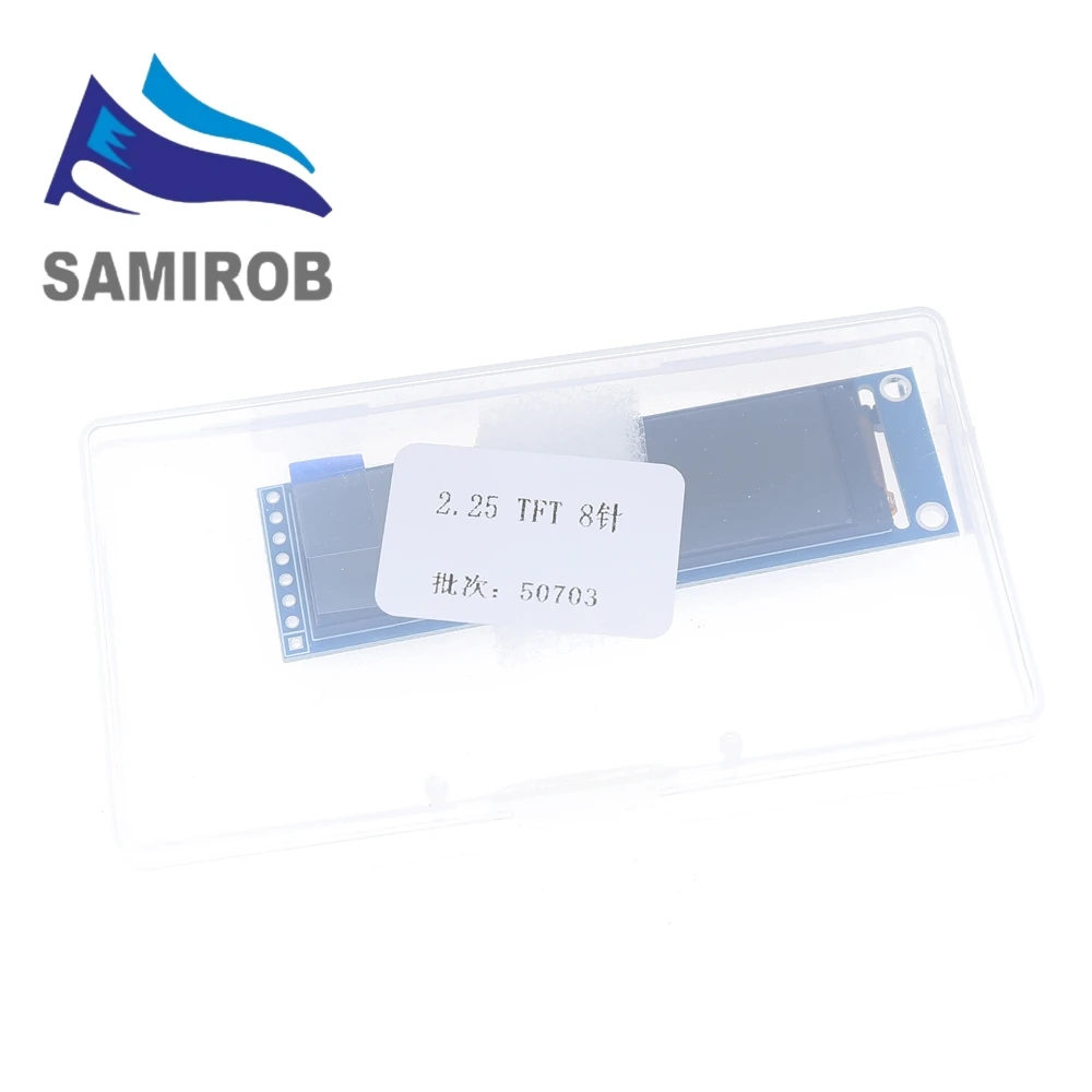 SAMIROB LCD TFT de 2,25 polegadas ST7789 tela pequena 76 * 284 módulo LCD tela colorida SPI de visão completa