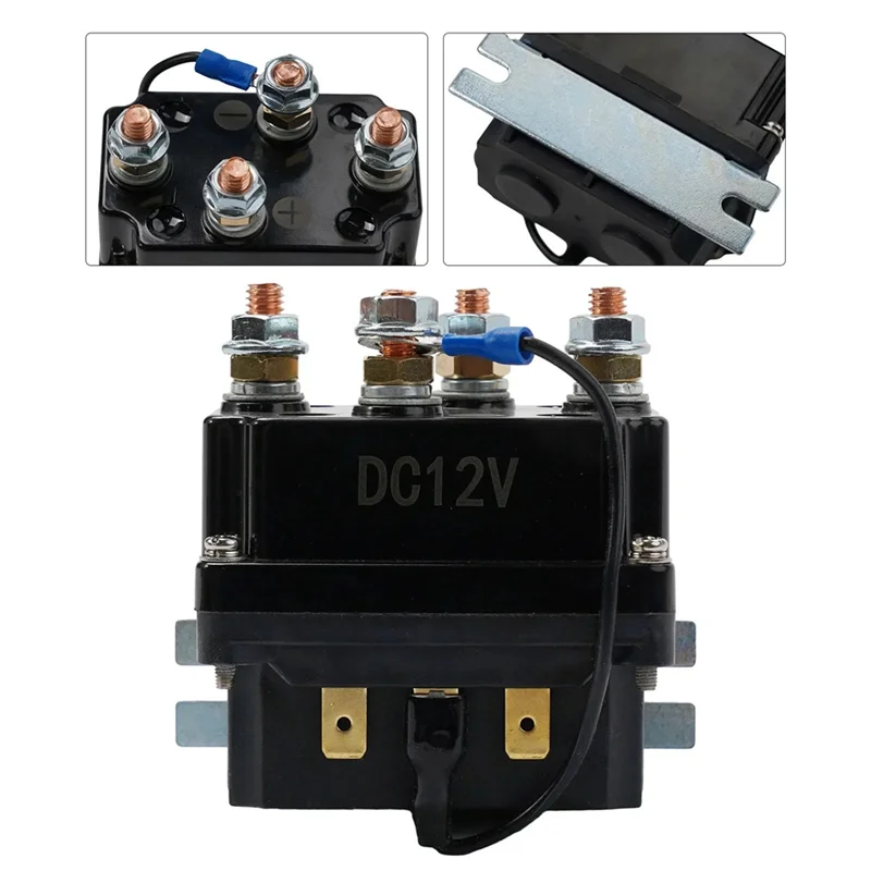 

-A95Z 1Pcs 12000 Lbs Winch Winch Solenoid Relay Relay Control Mechanical Equipment Solenoid Relay Winch Solenoid Relay