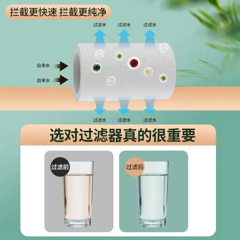 جديد 1440 °   الدورية صنبور معدني موسع تنقية المياه 2 طرق قطب صنبور سبلاش الفوهات الحنفيات تمديد الحنفية مهوية