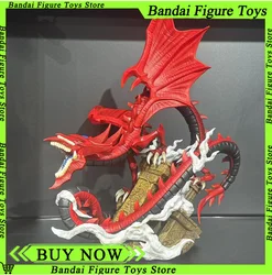 32CM Yu-Gi-Oh Figure Slifer the Sky Dragon Anime Duel Monsters Action Figurine LEGION PVC Gk Statue Model Doll Collection Toys