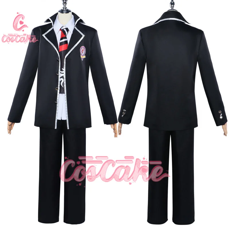 Okumura Rin Anime Cosplay Costume pour hommes, Ao no Exorcist, uniforme scolaire, manteau, pantalon, chemise, ensemble complet, tenues, olympiques de fête d'Halloween