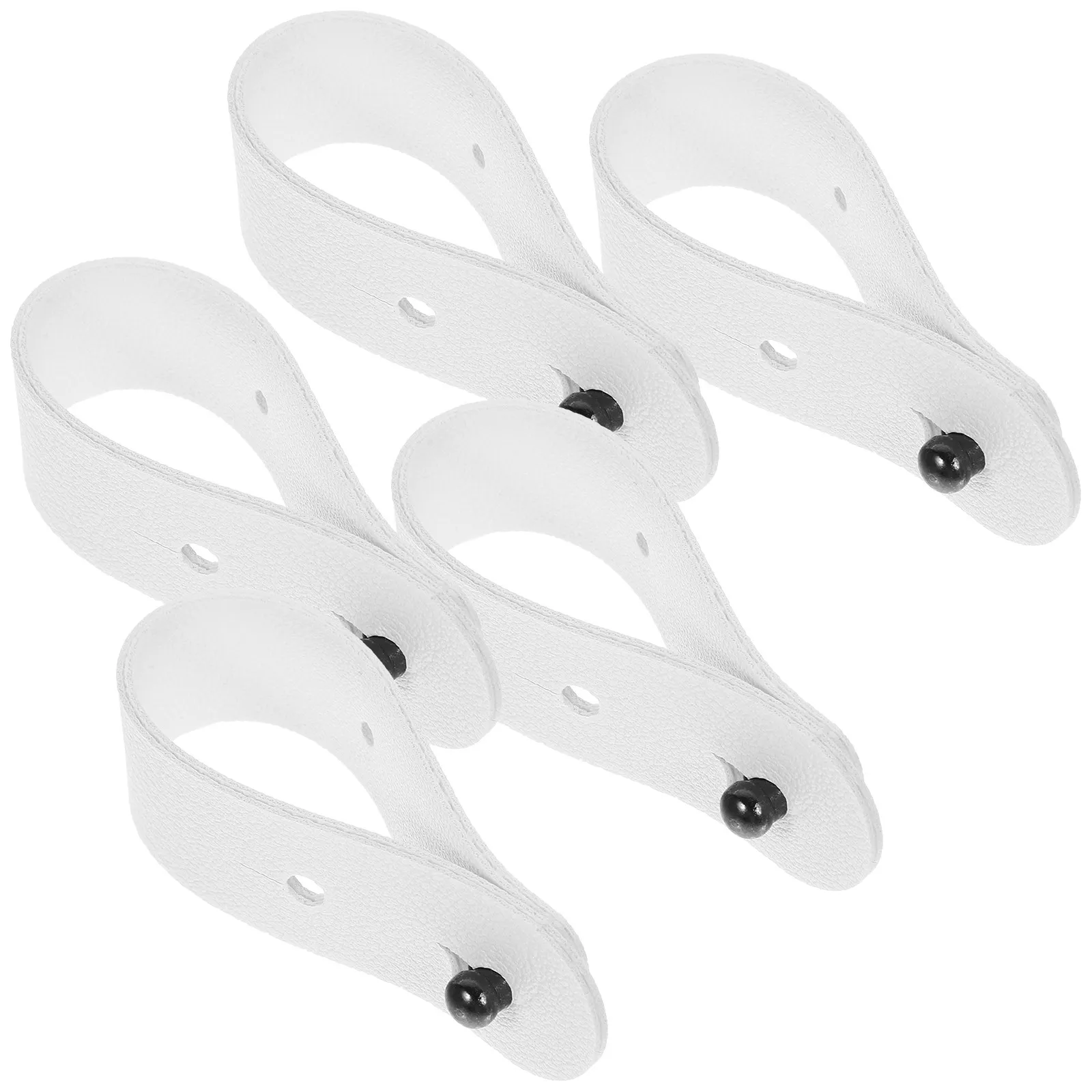 5Pcs Sleek Cord Organizer Reusable Wire Management Tie for Earphones Data Cables Curtains Stocking Stuffers for Him Mens