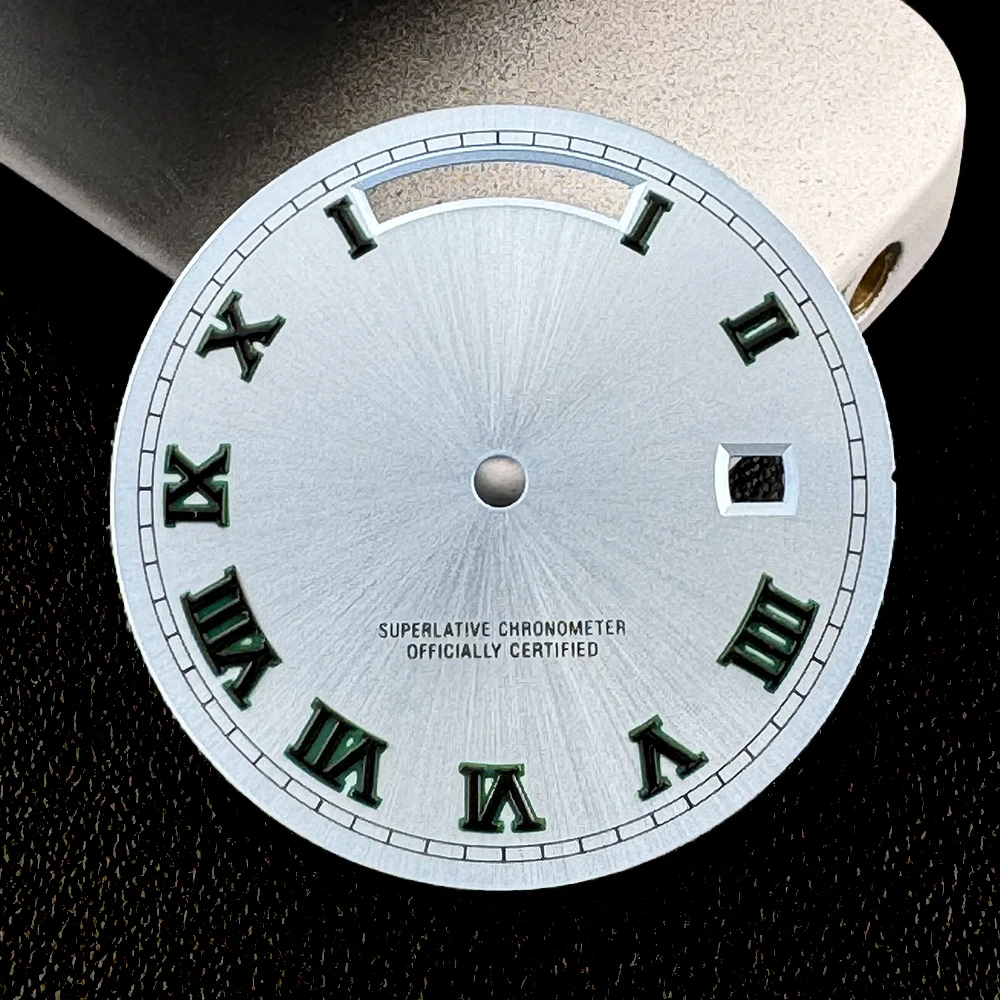 

Мужские часы Miyota8285, циферблат с индивидуальным логотипом, без светящегося циферблата, аксессуары для часов Miyota8285 с механизмом