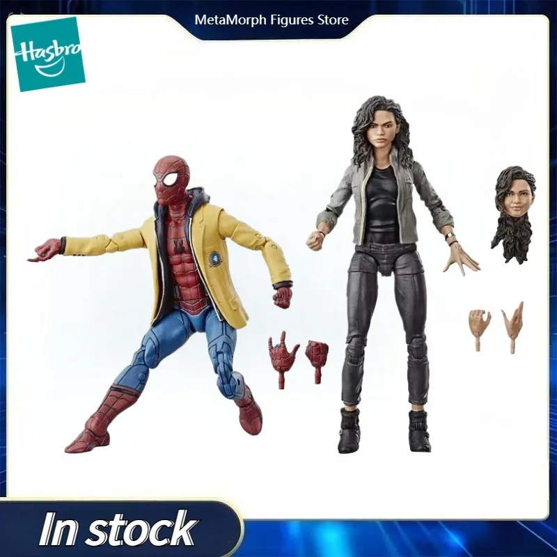 

Оригинальная аниме-фигурка Hasbro Marvel Legends серии SPIDER-MAN/MARVEL'S MJ, коллекция игрушек и украшений