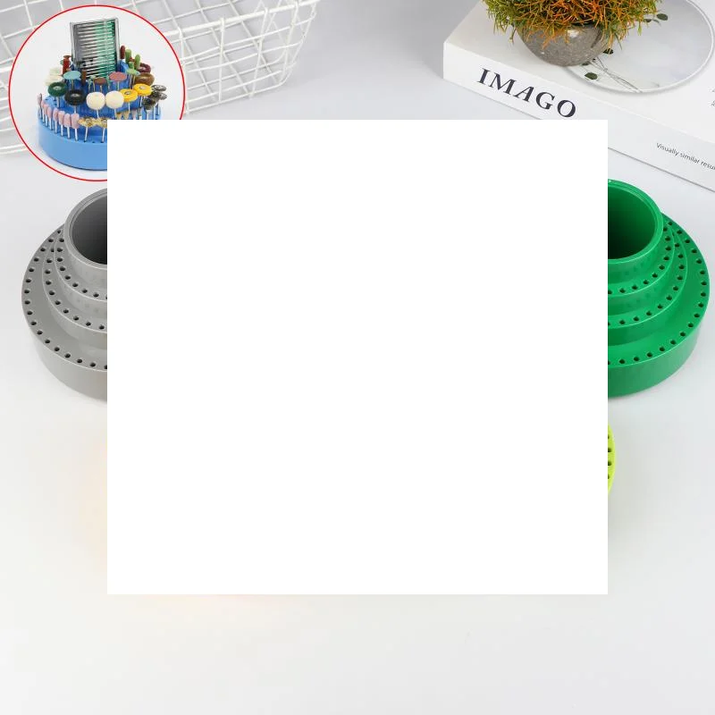 Modern Round Design Drill Bit Storage Solution; 360° Rotating Tool bit Holder; Convenient Screwdriver Bit Holder