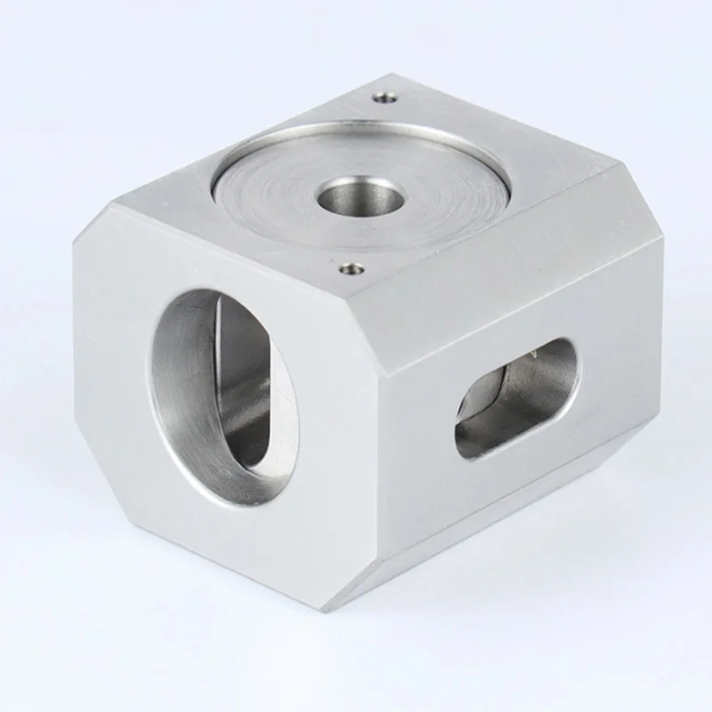 

Custom Stainless Steel CNC Parts CNC-machined Hydraulic Valve Blocks CNC Machining Service
