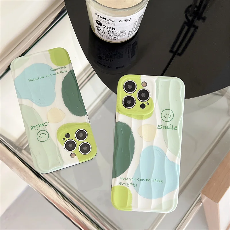 قطع هندسية بسيطة متصادمة لغطاء الهاتف الملون لهاتف آيفون ، 16 برو ، 12 ، 13 ، 15 برو ماكس ، 11 غطاء ، حافظات صدمات ، 14 برو