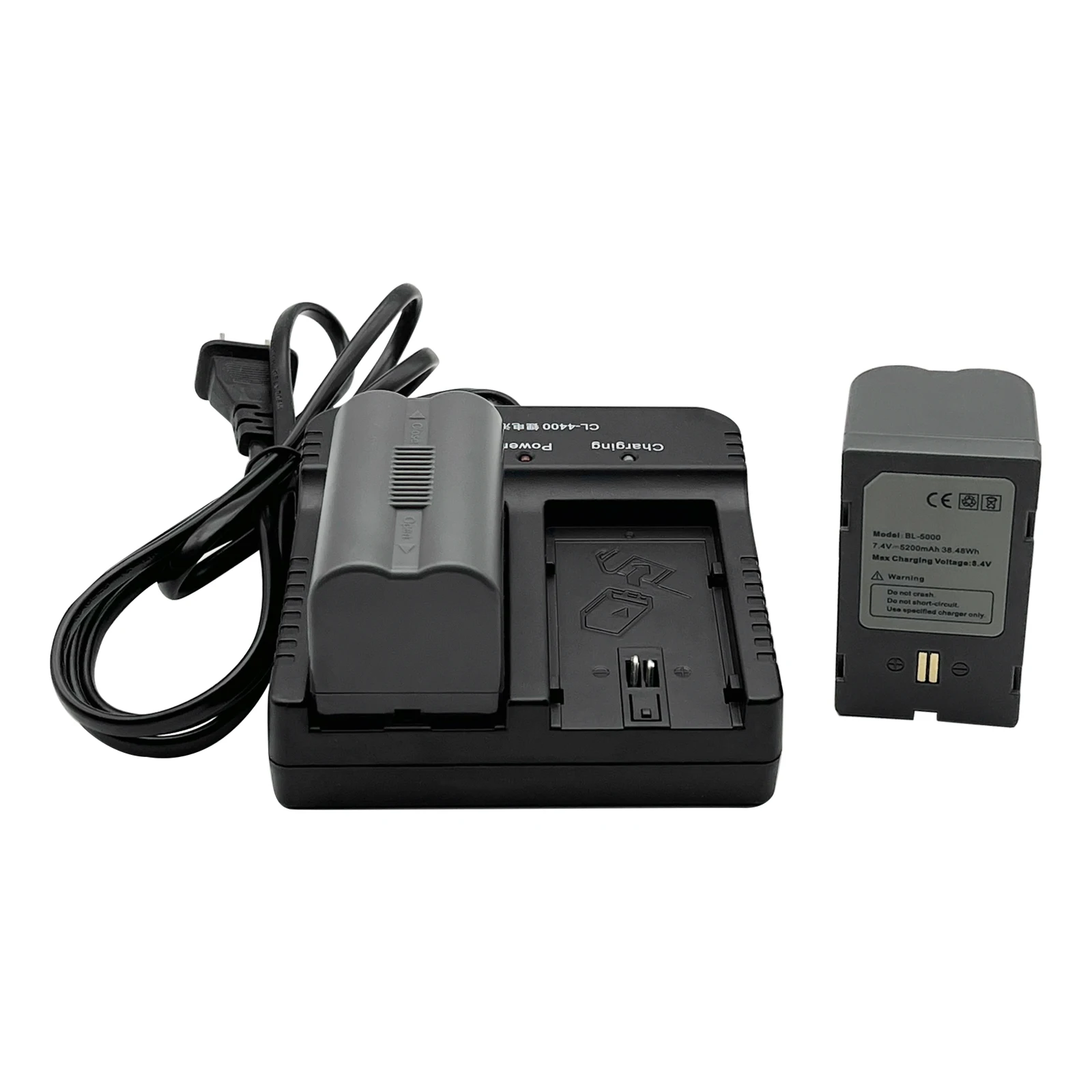 2pcs BL-5000 battery BL5000 for Hi-target GNSS GPS RTK V30 V60 V90 F61 F66 With 1pcs Dual Charger CL-4400