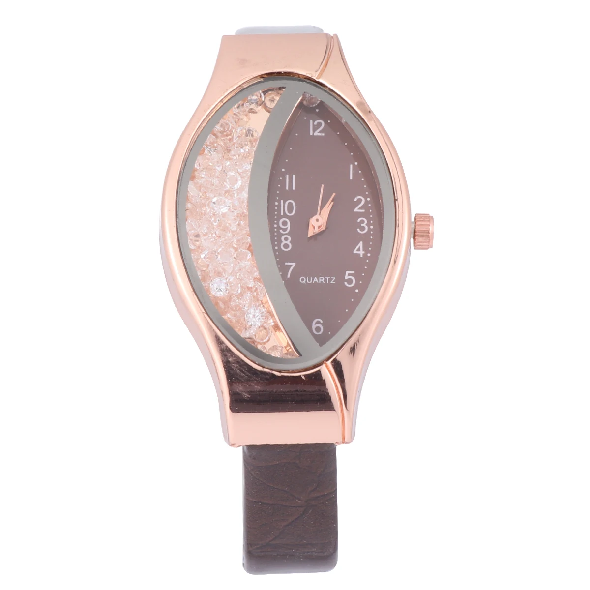 

Fashion Women Quartz Watch Creative Lady Wristwatch Durable Precise Timekeeping Gift For Her Matching Any Clothes