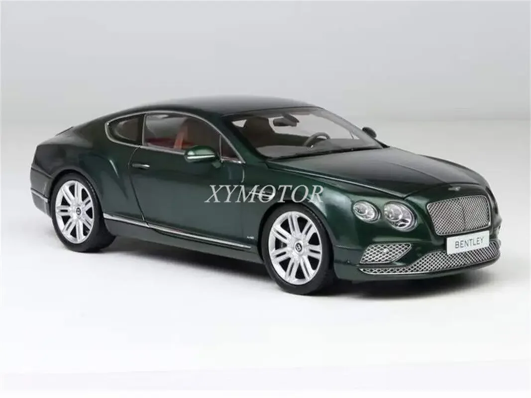 Norev 1/18 para Bentley Continental GT 2018, modelo de coche fundido a presión, regalos de exhibición de Hobby, adornos de colección verde