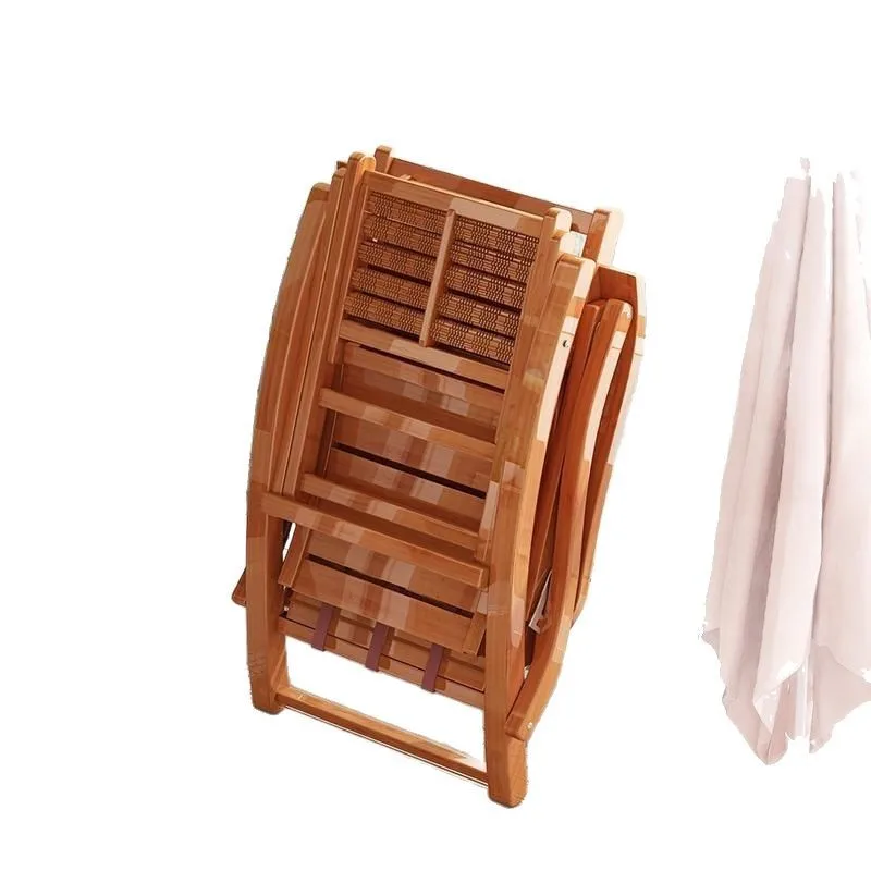 

Rocking Chair Reclining Chair Balcony Home Retro Leisure Adult Lazy Nanzhu Elderly Nap Lunch Break Folding Happy Chair
