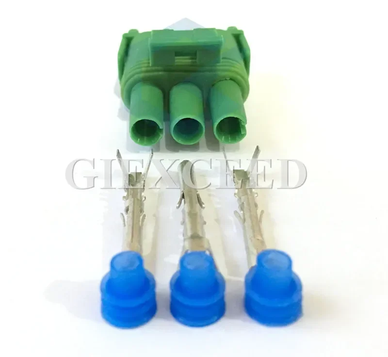 

2 Sets 3 Pin AC Assembly 12020403 Sensor Socket Automotive Connector Car Plug Female Connector