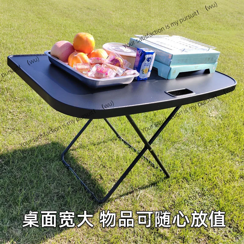 

Подходит для новой версии Tesla Modely/3, небольшой столик в багажнике, автомобильный портативный складной столик для кемпинга, пикника