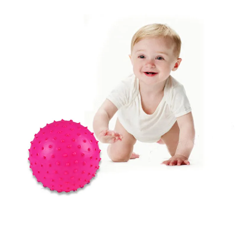 5PCS inflatable toy massage ball parent-child interactive massage series round ball inflatable massage ball toy prick ball