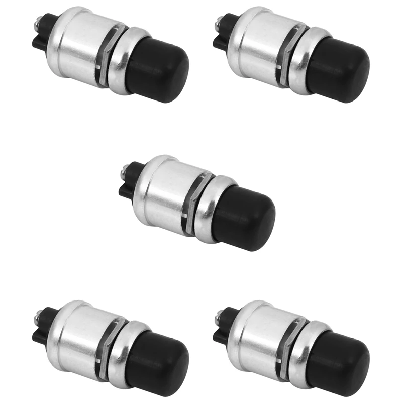 5X Heavy Duty Waterproof Car Boat Horn Engine Start Momentary Switch Push Button