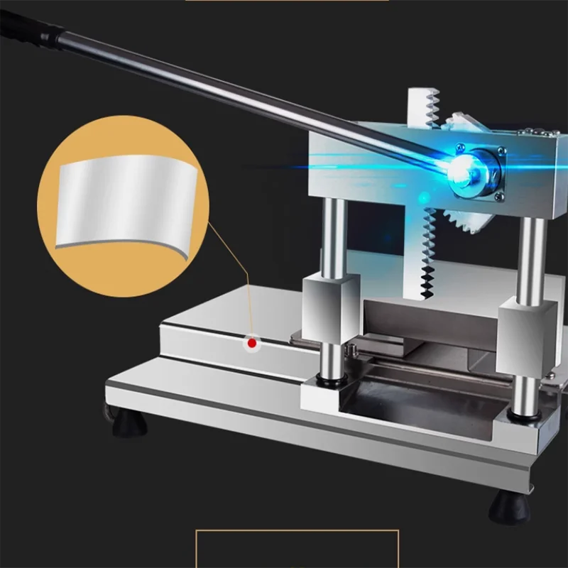 ماكينة تقطيع عظام لحم الدجاج اليدوية المصنوعة من الفولاذ المقاوم للصدأ #5