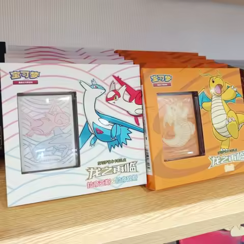 New Original Pokemon Card The Return Of The Dragon Simplified Chinese Ptcg Trading Cards Gift Box Children Birthday Gifts Toys