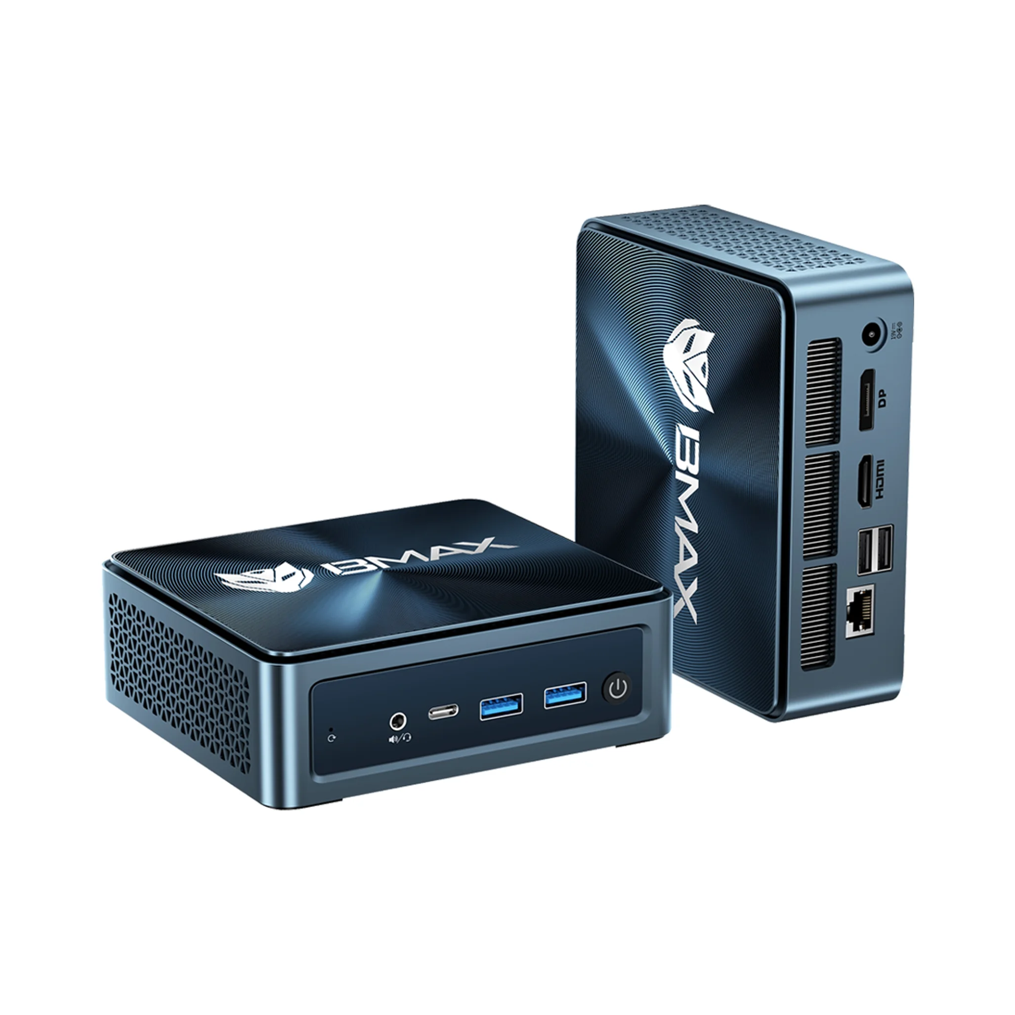 BMAX B11 Pro Mini PC Intel Ultra 5 115U 16GB LPDDR5 4400MHz RAM 512GB SSD Windows 11 WiFi 6 Bluetooth 5.2 USB HDMI Type-C