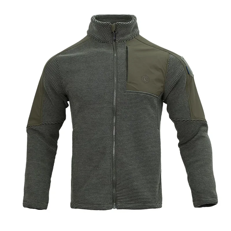 Emersongear Blue Label Wildleder-Fleecejacke Winddichte Atmungsaktive Jacke Warme Sport-Outdoor-Jagd-Wander-Alltagsmode – Detail 11