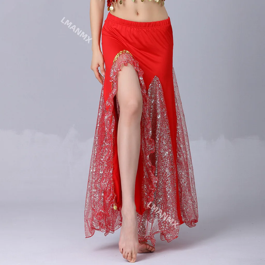 belly-dance-skirt-dance-skirt-hip-hugging-split-dance-skirt-stage-performance-costume-shiny-length