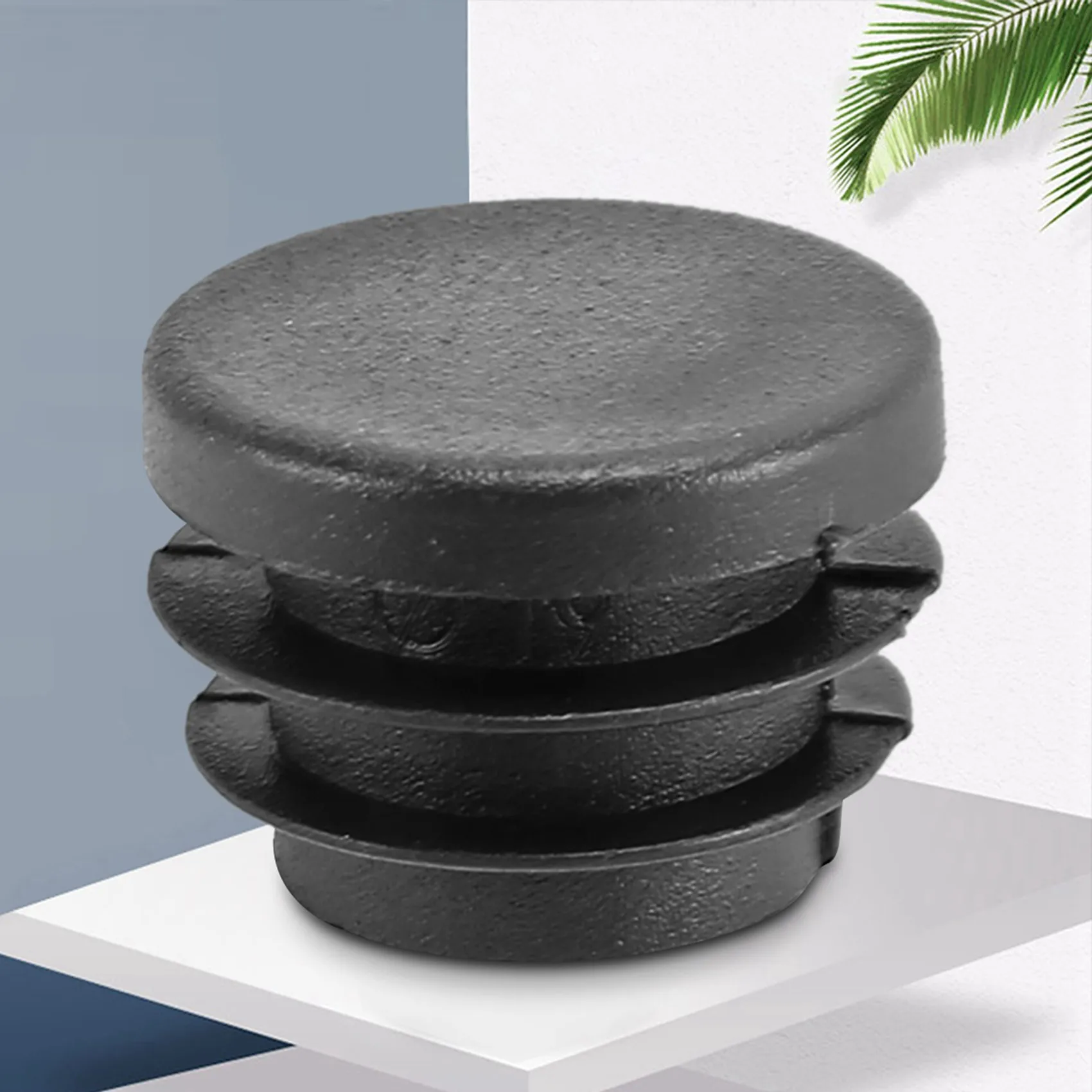 

Premium-Blanking End Caps Round Tube Insert Cover 19Mm Dia 20 Pcs Black