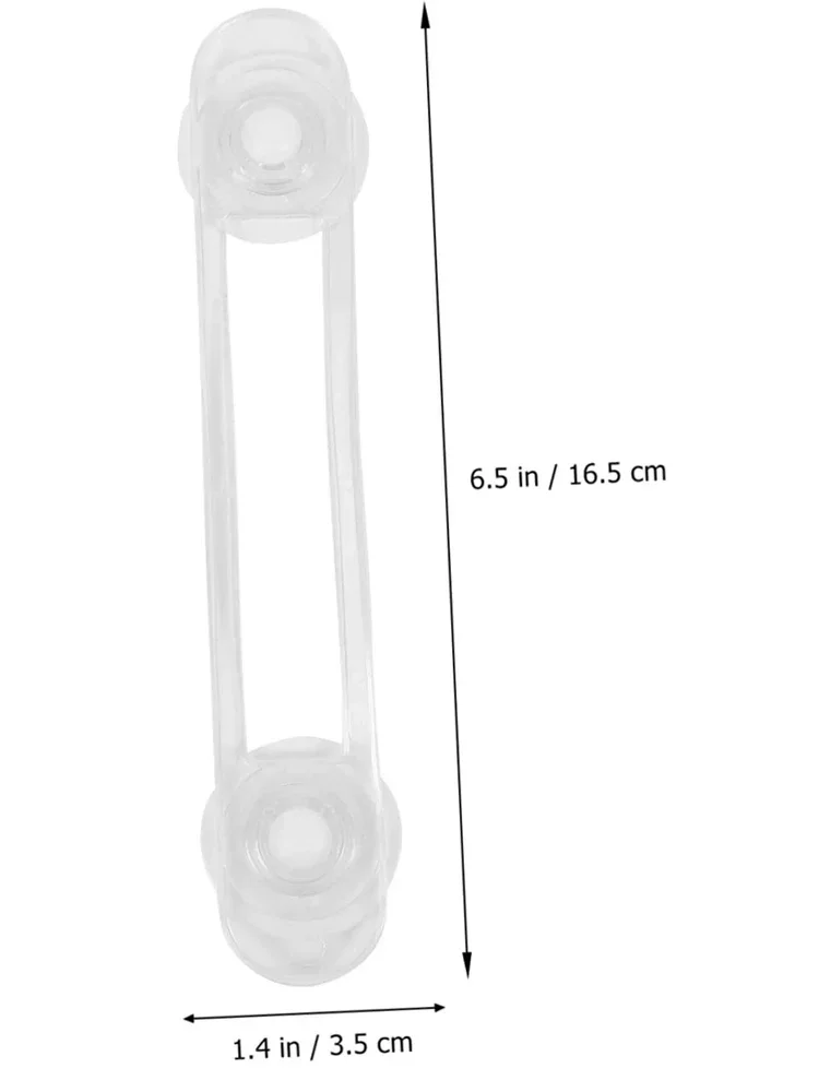 3/5 stücke Multi-funktionale Baby Kind Sicherheit Lock Schublade Kühlschrank LockTransparent Anti-Öffnung Soft Strap Sicherheit Lock – Detail 14