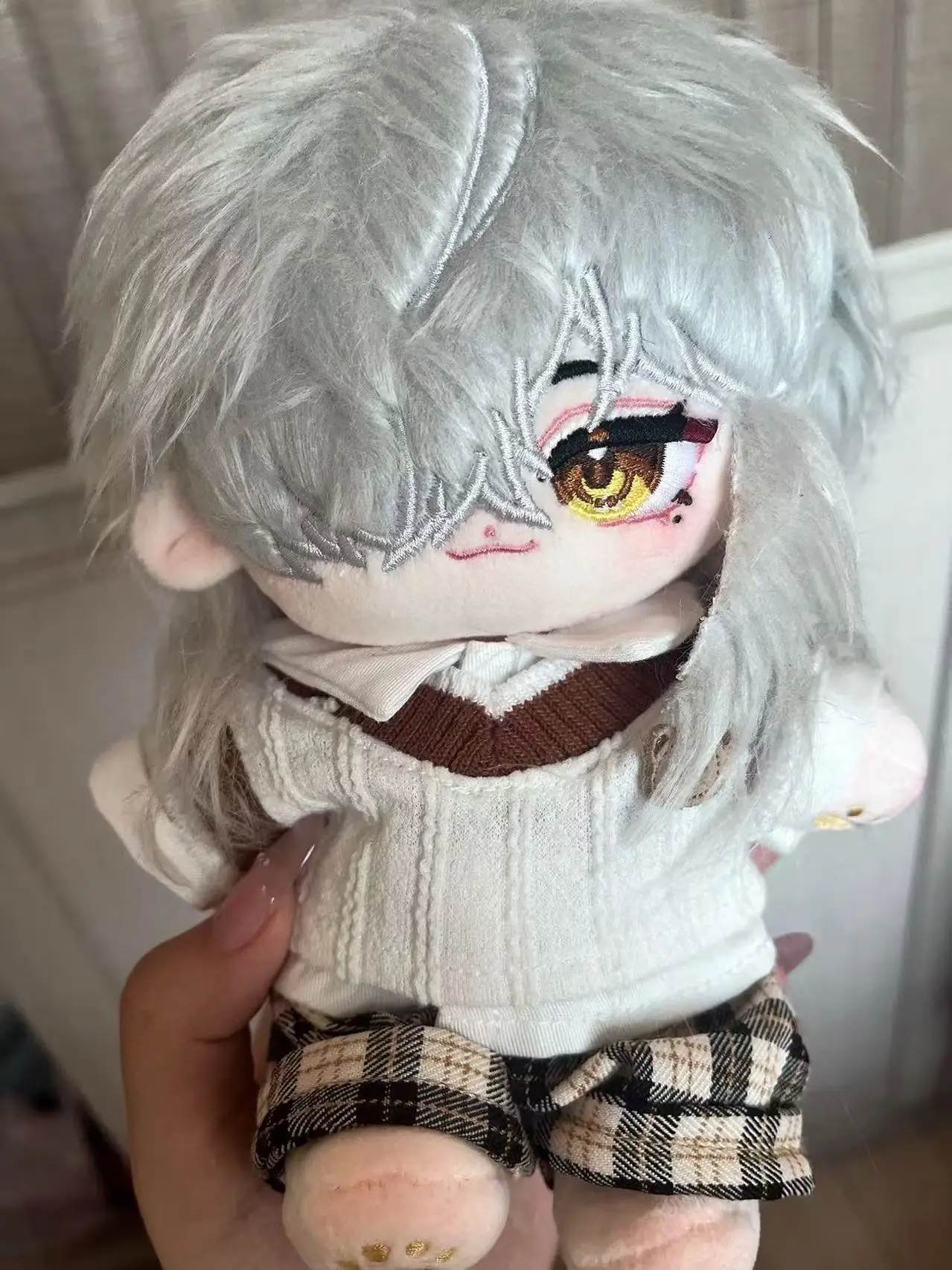 

Stuffed 20cm Anime Honkai: Star Rail Jing Yuan Cartoon Plush Doll Toy COS Dress-up Children Adults Collectible Cotton Gifts