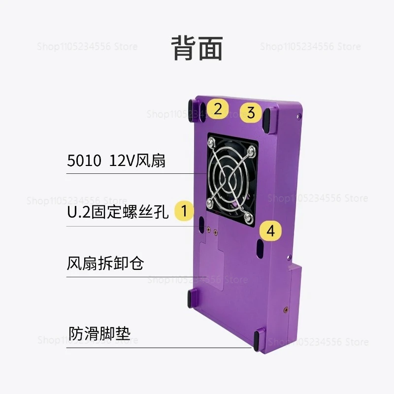 

Док-станция Thunderbolt 3/4/5 с одним отсеком для U.2/U.3 NVMe SSD для корпоративных настольных систем хранения данных