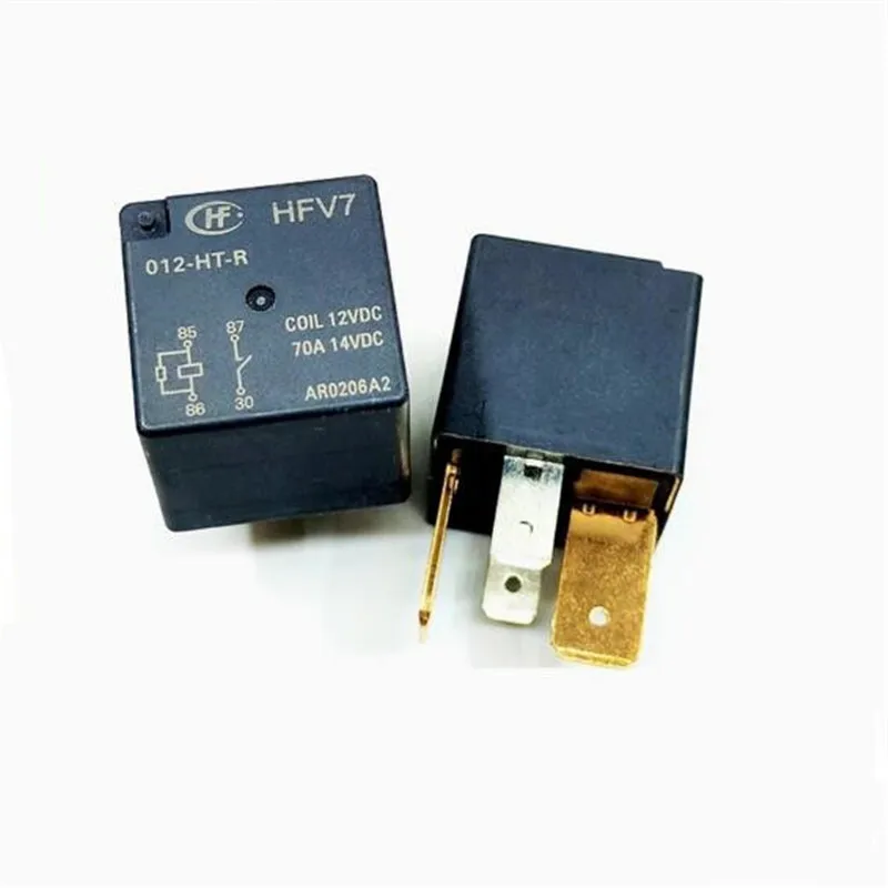 NEW high power AUTO CAR 12V relay HFV7-012-HT-R HFV7 012-HT-R 12V 12VDC DC12V 70A 4PIN