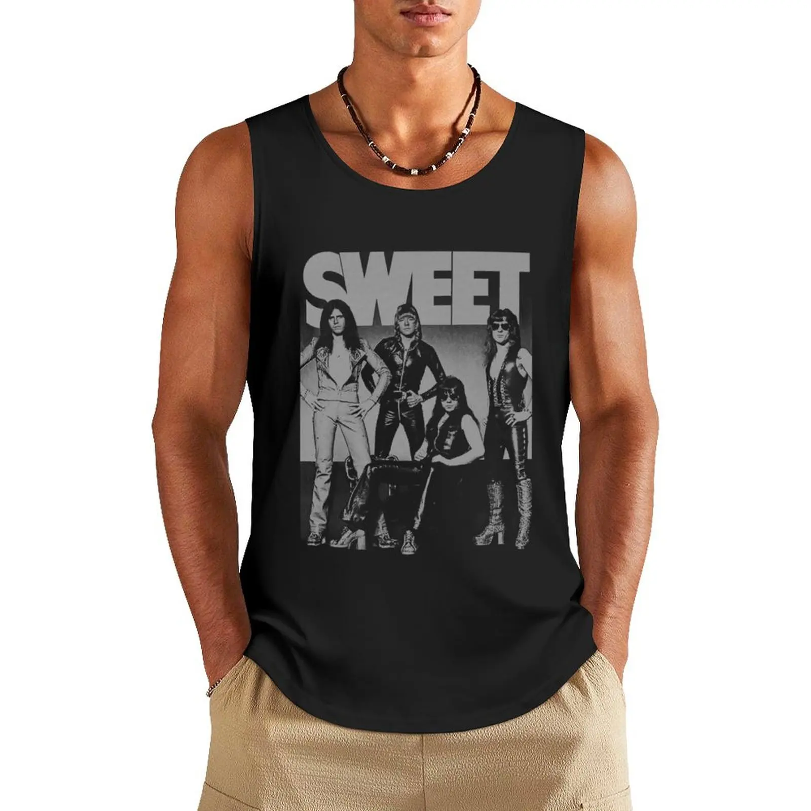 

Sweet Tank Top Men's t-shirt Man gym clothes
