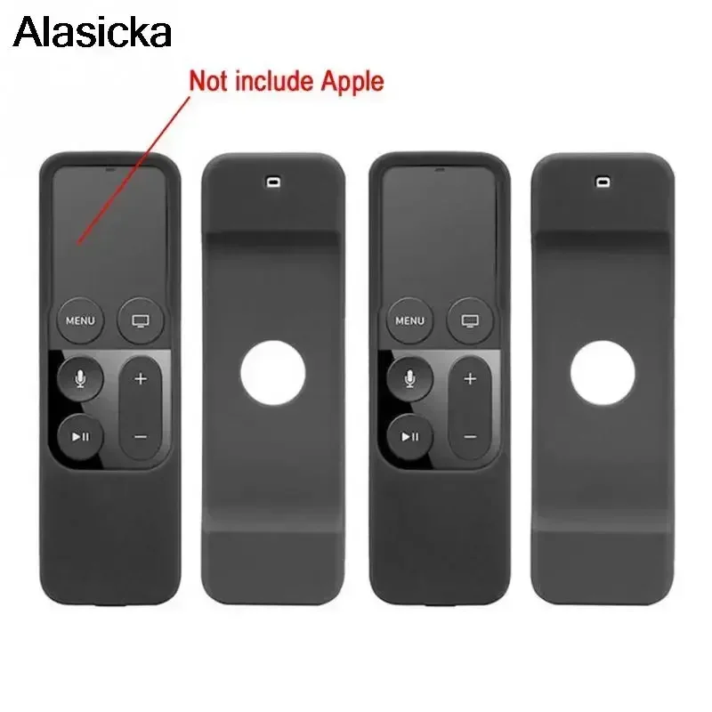 For Apple TV Remote Control Silicone Dust Cover for Apple TV 4 Remote Control Case Home Storage Protective Case