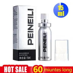 Peineili Sex Delay Spray for Men Erection Cream Male External Use Premature Ejaculation Prolong 60 Minutes Penis Enlargment Oil