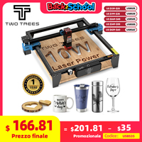 TwoTrees TTS-10 Pro 80W Laser Engraver Stainless Steel DIY Logo Printer Metal TTS-55Pro Laser Engraving Machine CNC Wood Cutting